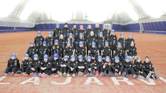 Ankkurit E ja F-juniorit yhteiskuva 2018