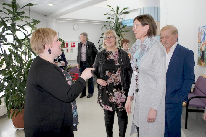 ministeri Saarikko_rehtori Eija Saarimaa