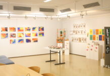 Koivurinteen päiväkodin lasten töitä esillä galleria Virinässä