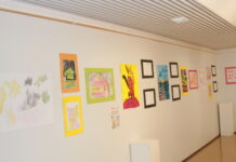 Hyväntuulista taidetta esillä galleria Virinässä Virroilla