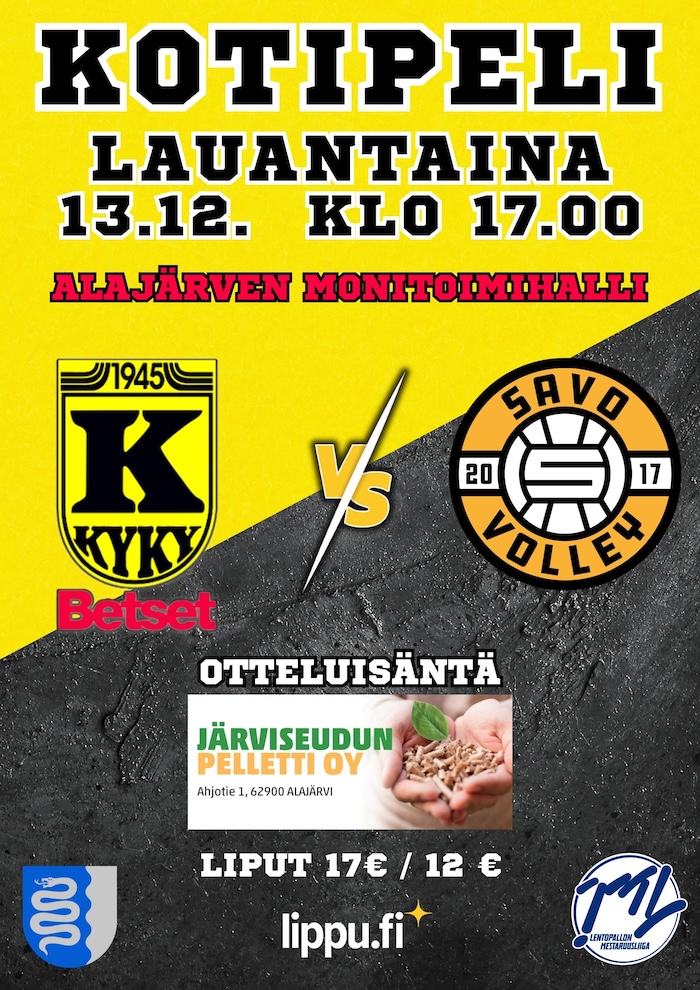 KyKy-Savo Volley 131225 MoToi Ha_Alajärvi